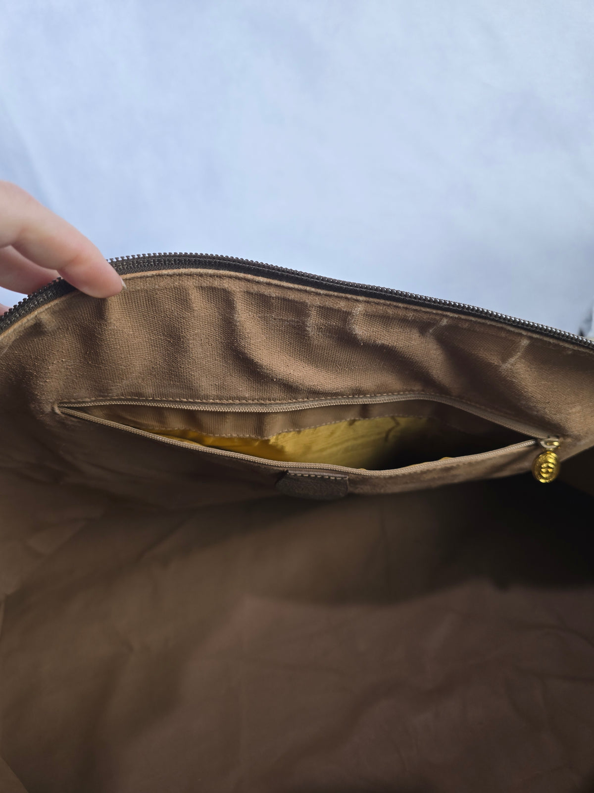 Gucci Vintage Duffle Bag with Strap