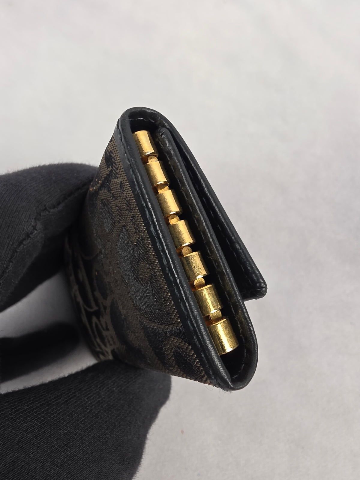 Christian Dior Vintage Trotter Monogram 6-Ring Key Case