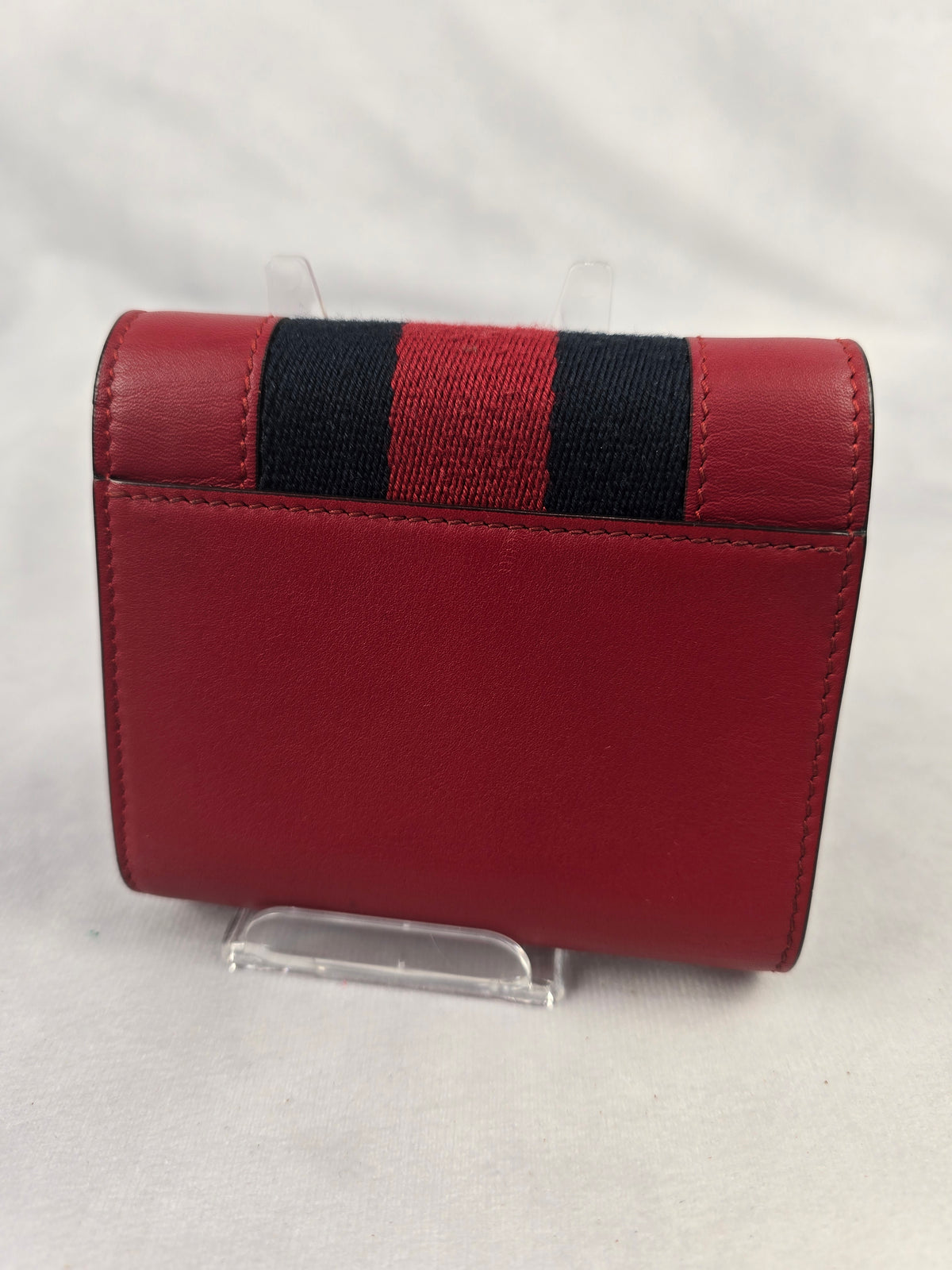 Gucci Sylvie Wallet in Red