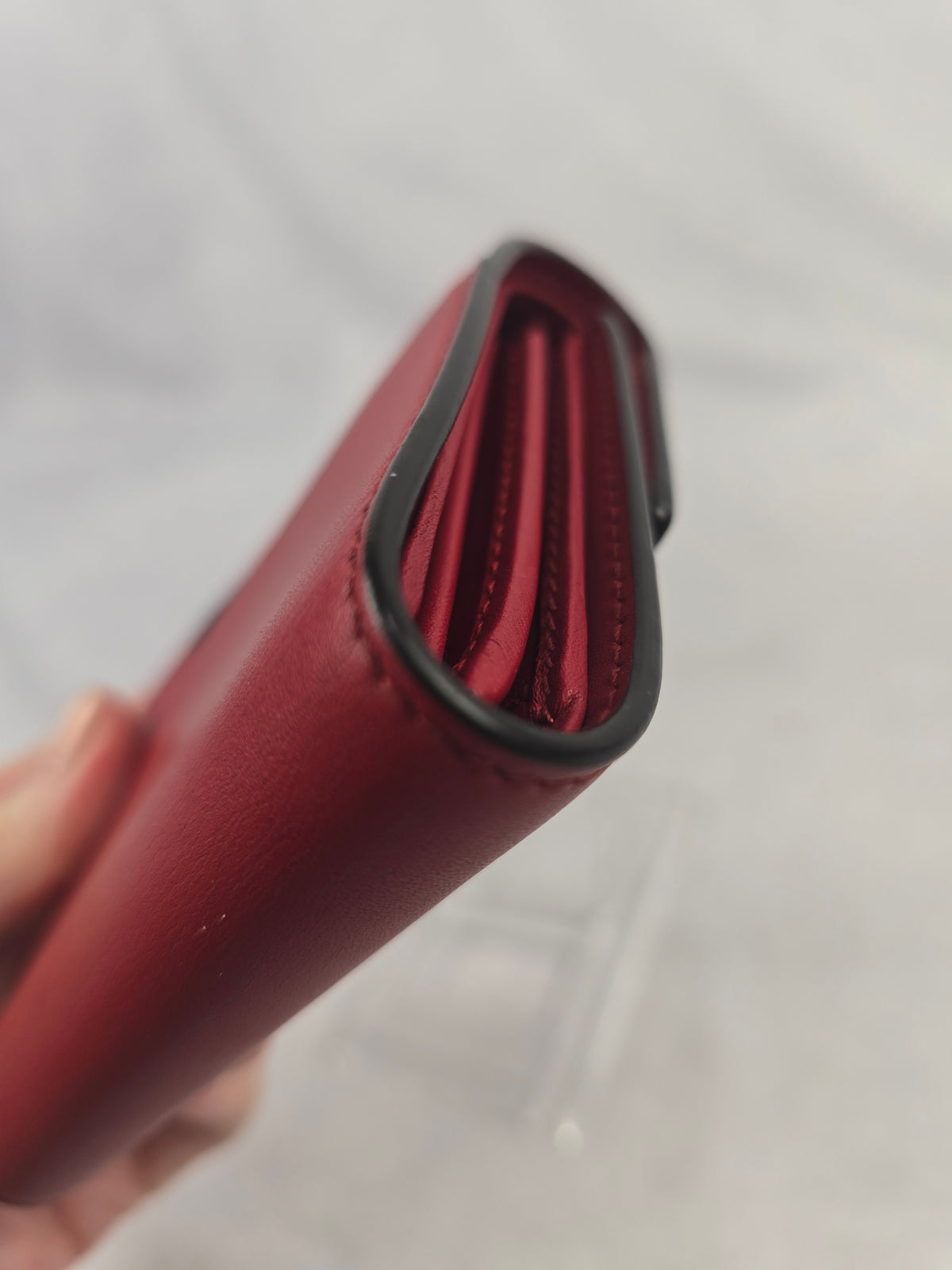 Gucci Sylvie Wallet in Red