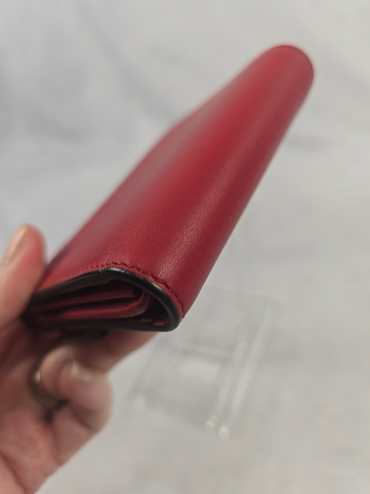 Gucci Sylvie Wallet in Red