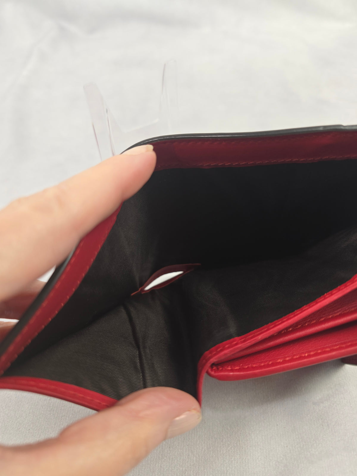 Gucci Sylvie Wallet in Red
