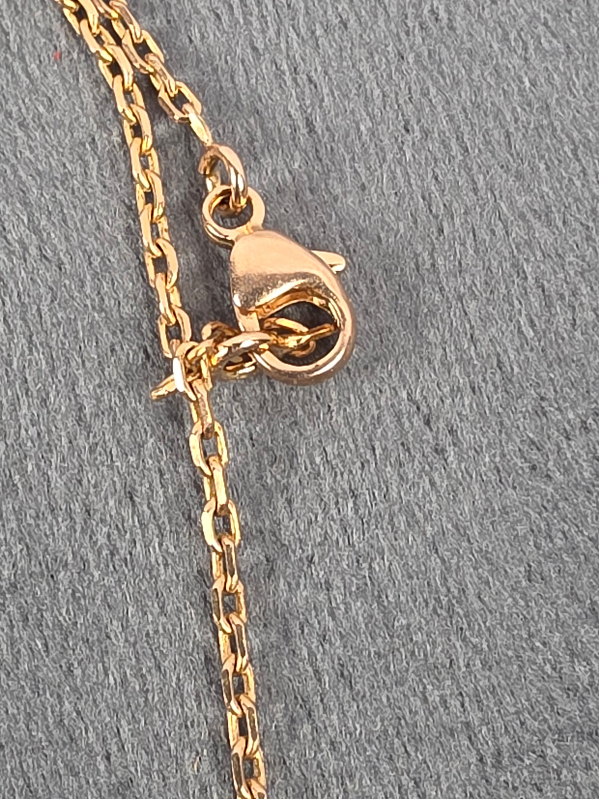 Hermès Eileen H Pendant Necklace, Rose Gold with Pink Enamel
