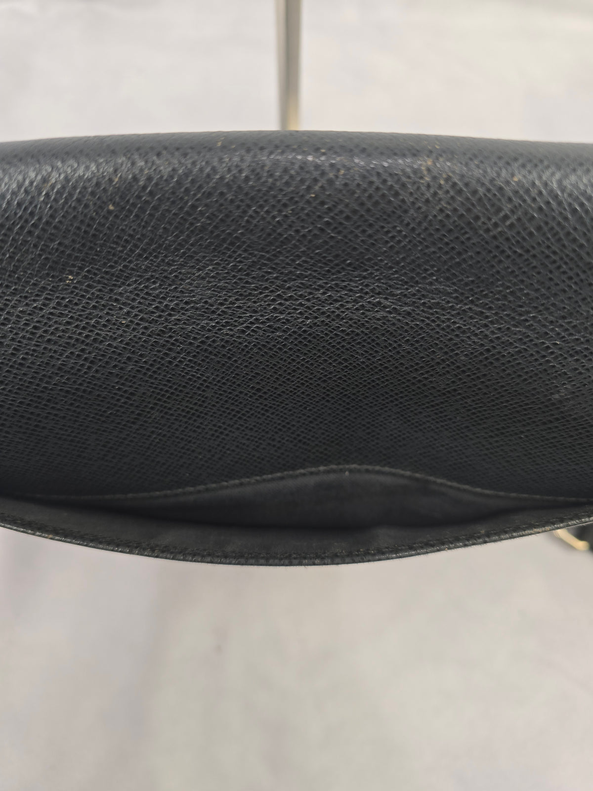 Louis Vuitton Black Taiga Leather Messenger Bag