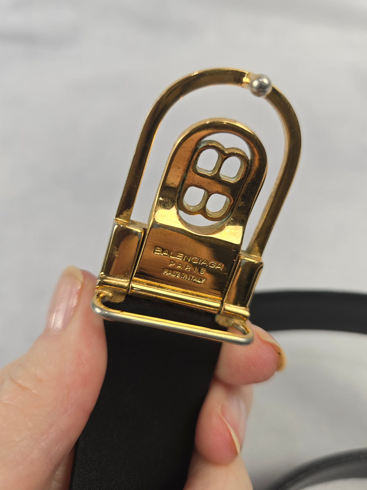 Balenciaga Project Belt - Black