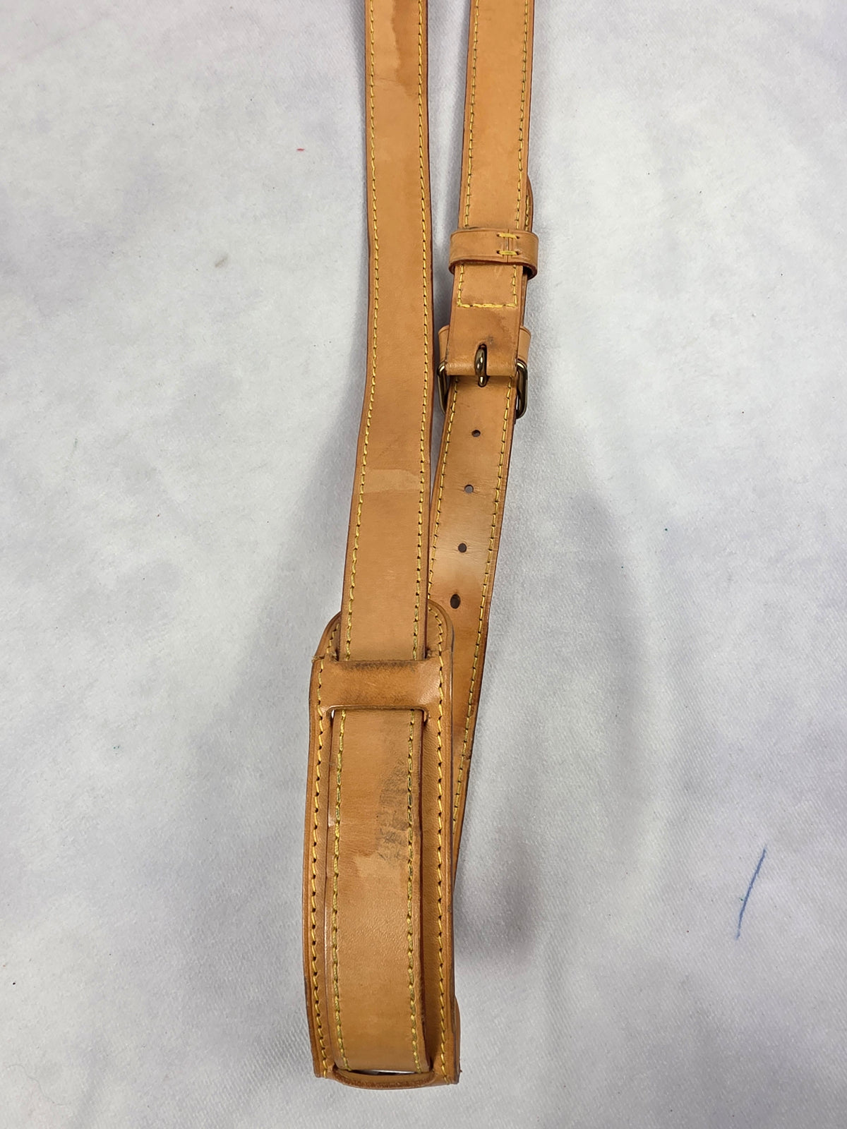 Louis Vuitton 1" Vachetta Leather Bandoulière Strap - 1 (47" Max Length)