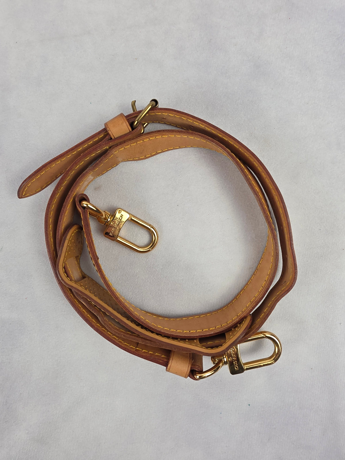 Louis Vuitton 1" Vachetta Leather Bandoulière Strap - 2 (47" Max Length)