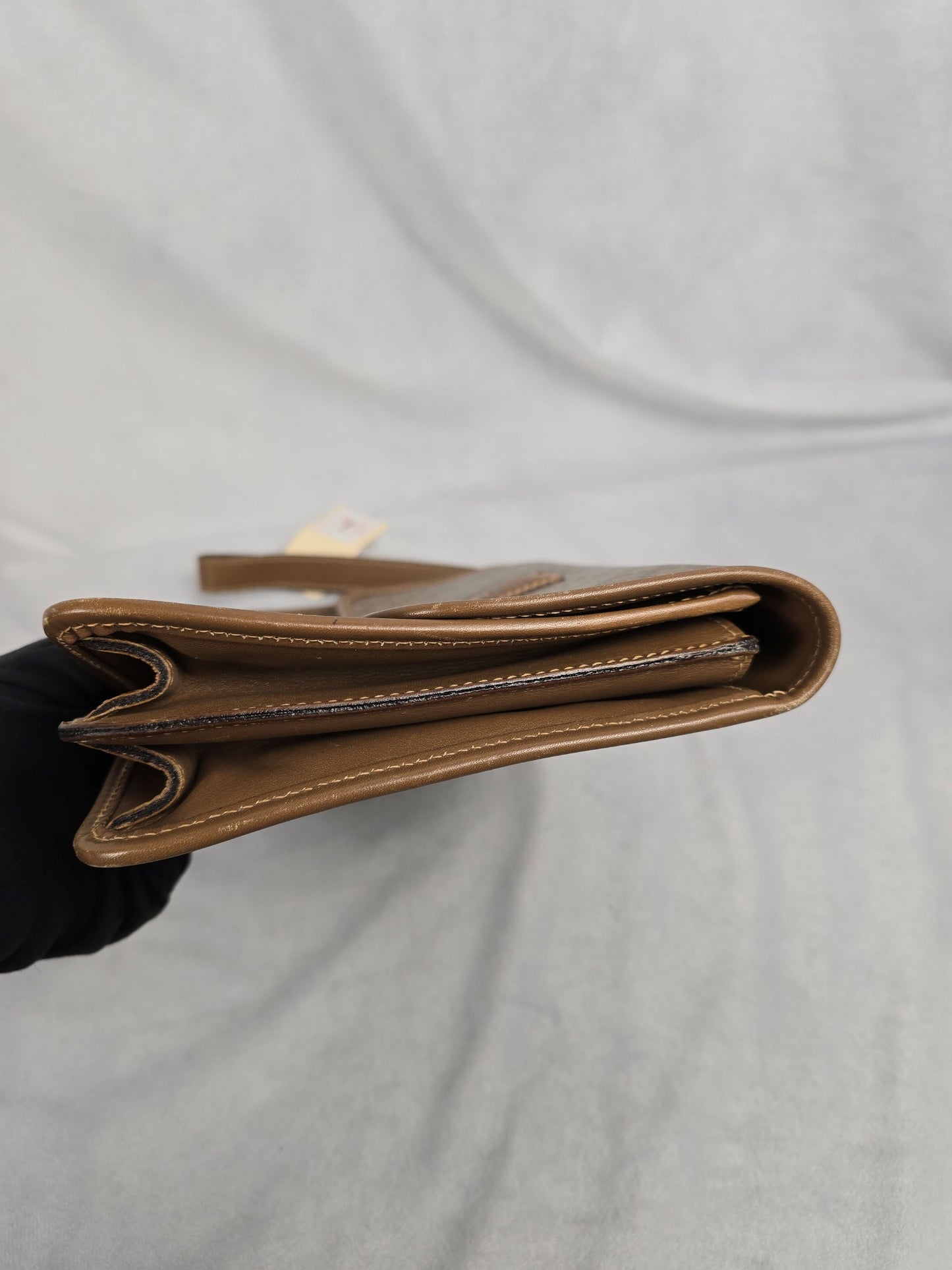 Celine Macadam Leather Clutch