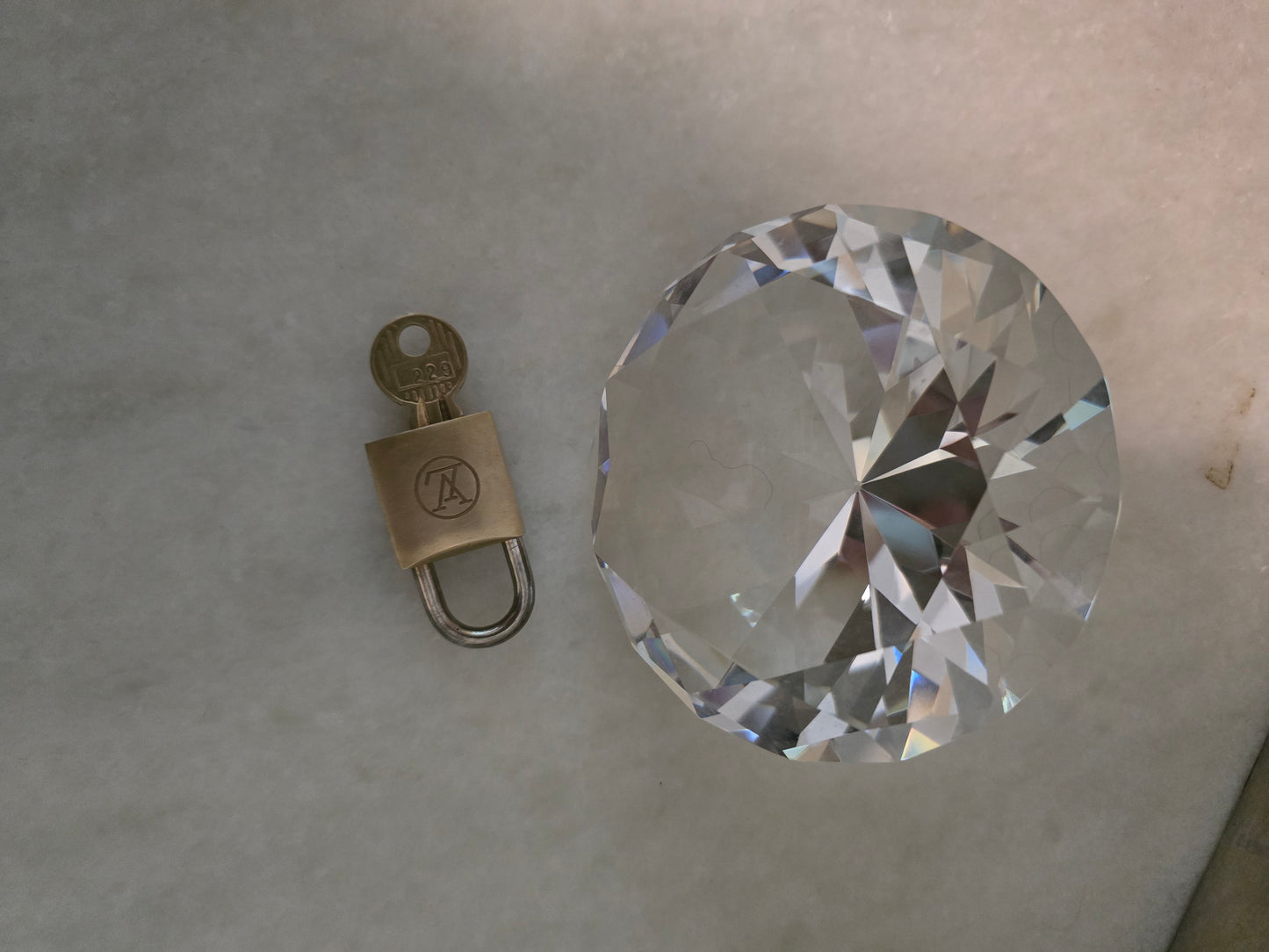 Louis Vuitton Padlock & Key -  #229