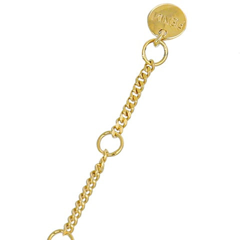 Fendi First "F" Crystal-Embellished Pendant Necklace
